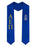 Alpha Epsilon Pi Greek Lettered Graduation Sash Stole With Crest Alpha Epsilon Pi Greek Lettered Graduation Sash Stole With Crest