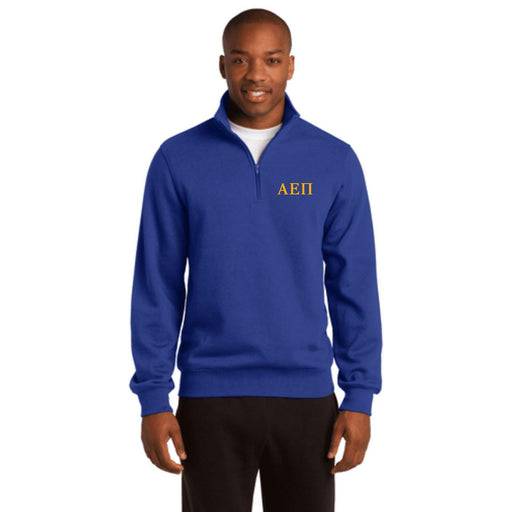 Alpha Epsilon Pi Alpha Epsilon Pi Quarter Zip Fleece Pullover