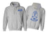 Printify Alpha Epsilon Pi World Famous Crest Shield Hooded Sweatshirt Alpha Epsilon Pi World Famous Crest - Shield Hooded Sweatshirt