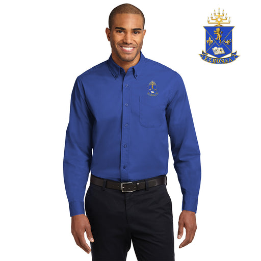 Clothing DISCOUNT-Alpha Epsilon Pi Long Sleeve Oxford