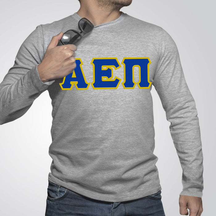 Alpha Epsilon Pi Custom Twill Long Sleeve T Shirt Alpha Epsilon Pi Custom Twill Long Sleeve T-Shirt