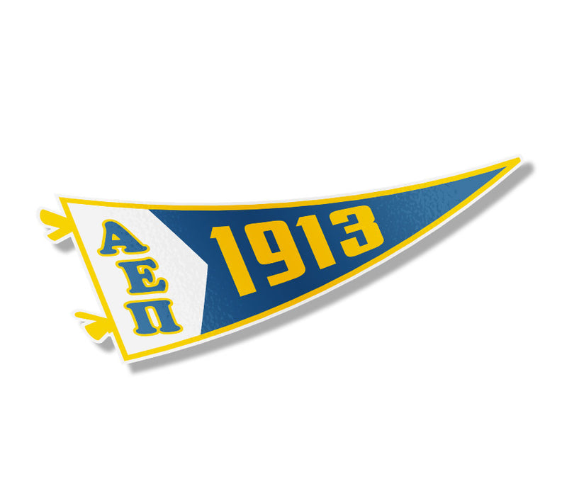 Alpha Epsilon Pi Pennant Sticker Alpha Epsilon Pi Pennant Sticker