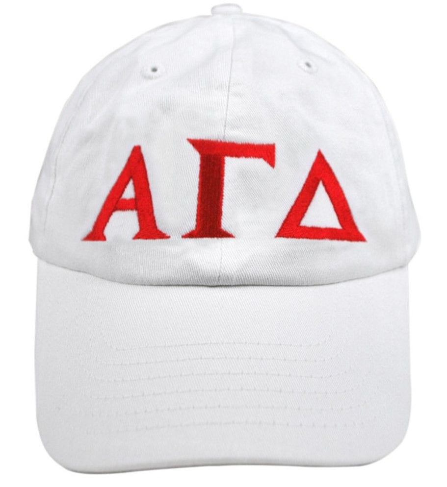Alpha Gamma Delta Alpha Gamma Delta Greek Letter Hat — GreekU