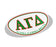 Alpha Gamma Delta Greek Letter Oval Decal Alpha Gamma Delta Greek Letter Oval Decal