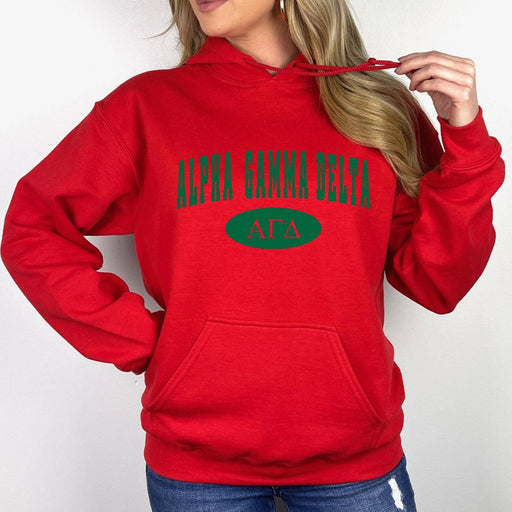 Alpha Gamma Delta Group Hooded Sweatshirts