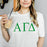 Printify Alpha Gamma Delta Lettered Tees $24.95! Alpha Gamma Delta Lettered Tees - $24.95!