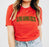 Alpha Gamma Delta Letterman T Shirt Alpha Gamma Delta Letterman T-Shirt