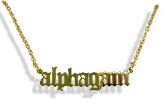 Alpha Gamma Delta Old English Necklaces Alpha Gamma Delta Old English Necklaces