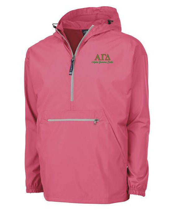 Alpha Gamma Delta Pack N Go Pullover Alpha Gamma Delta Pack-N-Go Pullover