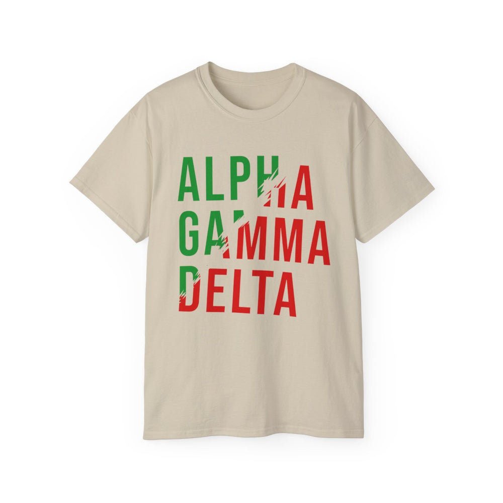Alpha Gamma Delta Ripped Favorite T Shirt Alpha Gamma Delta Ripped Favorite T-Shirt