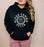 Printify Alpha Gamma Delta Unisex College Seal Hoodie Alpha Gamma Delta Unisex College Seal Hoodie