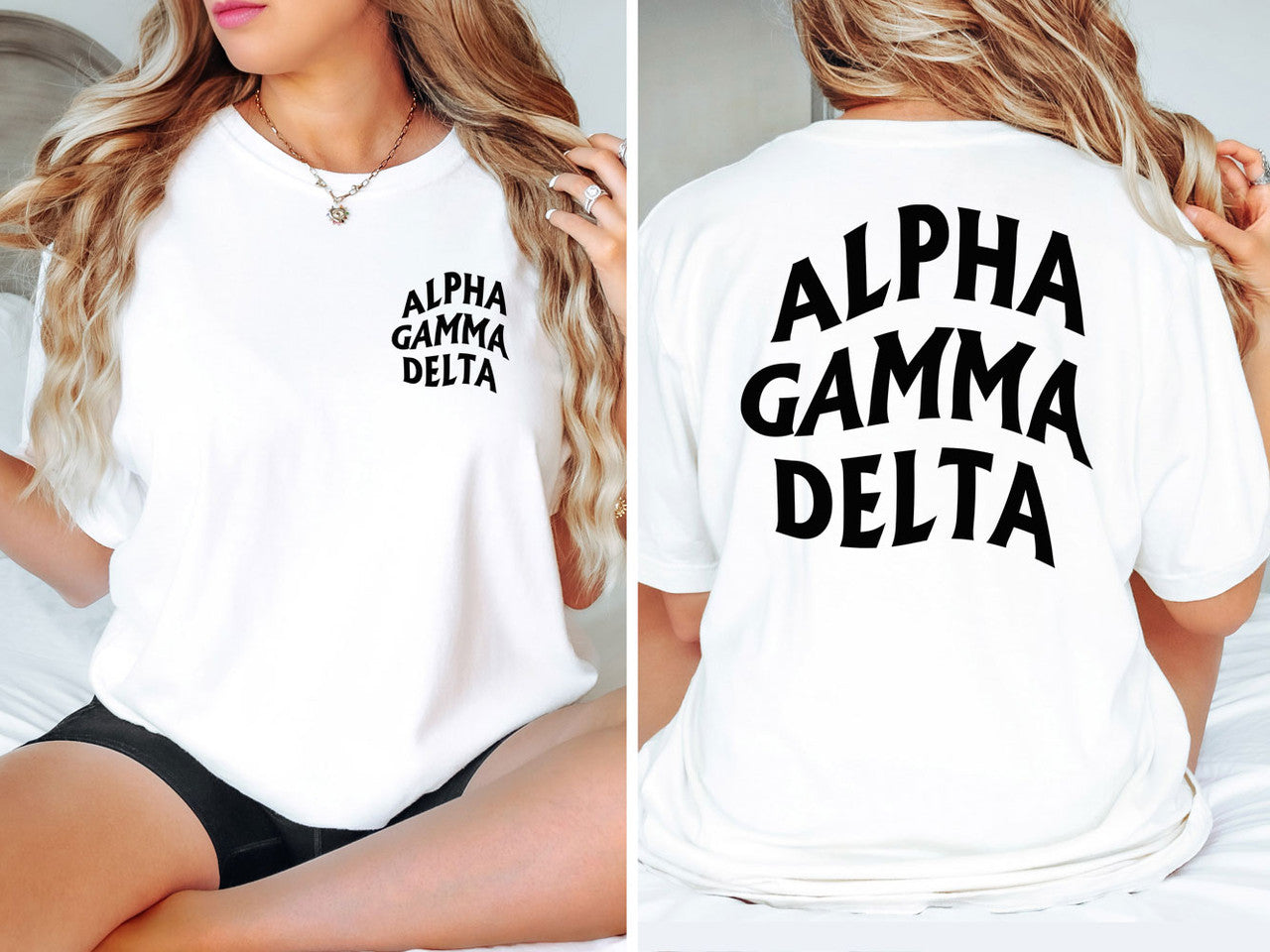 Alpha Gamma Delta Social Tee Alpha Gamma Delta Social Tee