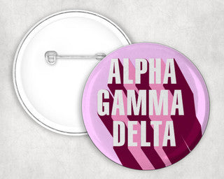 Alpha Gamma Delta Sorority Buttons 4 Pack Alpha Gamma Delta Sorority Buttons 4-Pack