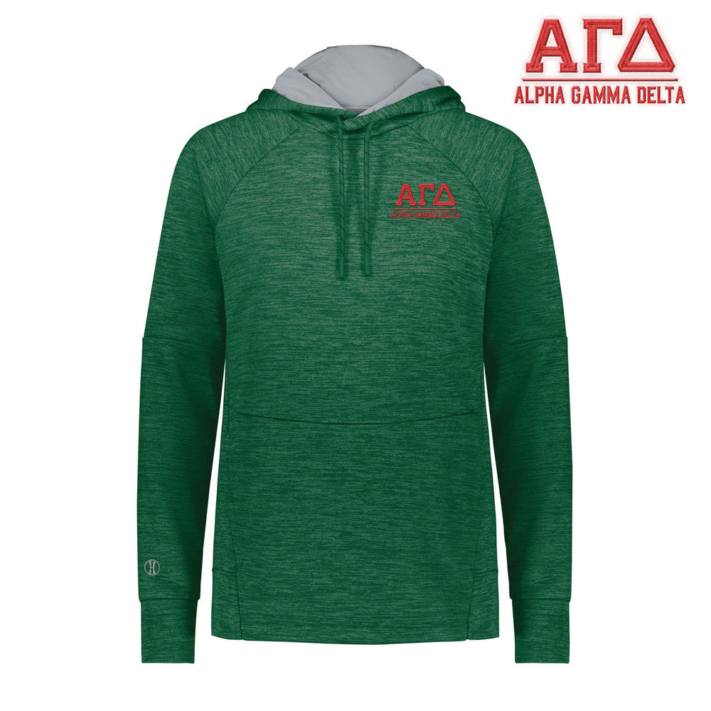 Alpha Gamma Delta Performance Fleece Hoodie Alpha Gamma Delta Performance Fleece Hoodie