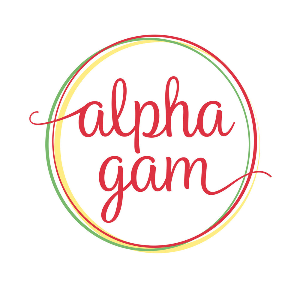 Alpha Gamma Delta Top Selling Sticker Alpha Gamma Delta Top Selling Sticker