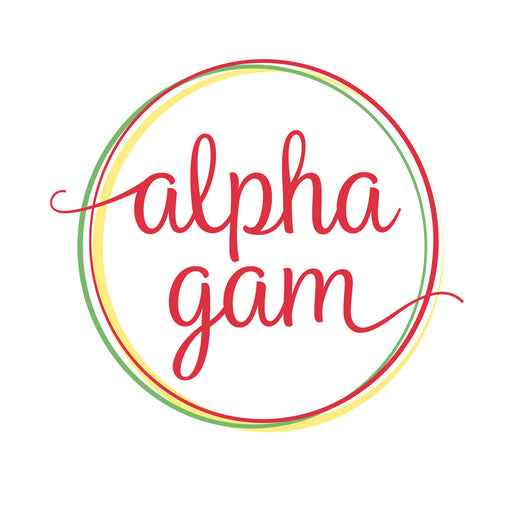 Alpha Gamma Delta Alpha Gamma Delta Top Selling Sticker