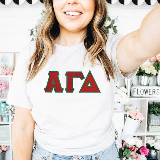 Alpha Gamma Delta Alpha Gamma Delta Custom Twill Tee