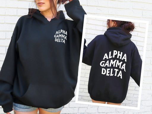 Alpha Gamma Delta Alpha Gamma Delta Social Hoodie