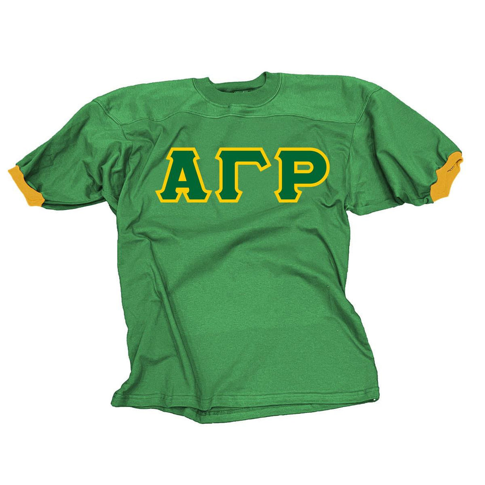 Alpha Gamma Rho Classic Lettered Jersey Alpha Gamma Rho Classic Lettered Jersey