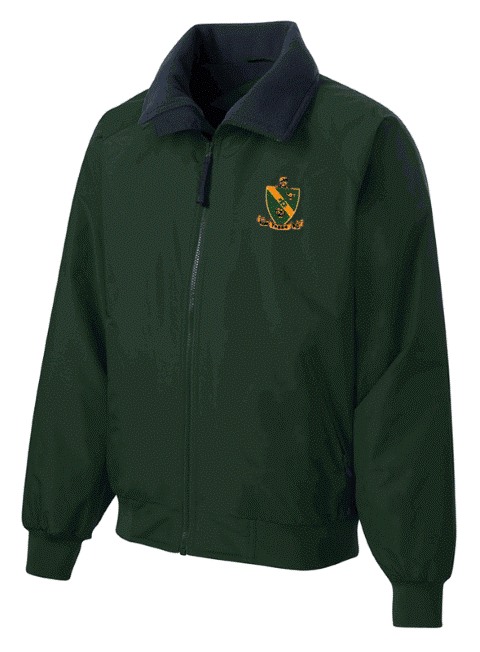 Alpha Gamma Rho Crest Shield Challenger Jacket Alpha Gamma Rho Crest - Shield Challenger Jacket