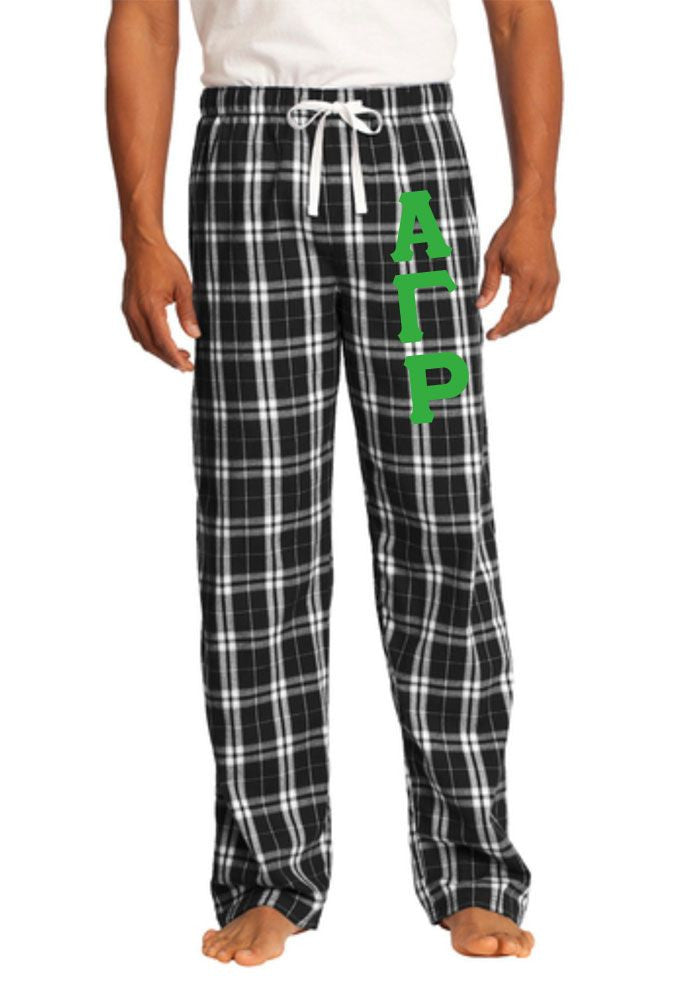 Alpha Gamma Rho Flannel Plaid Pant Pj's Alpha Gamma Rho Flannel Plaid Pant - PJ's