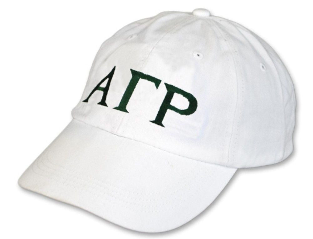 Alpha Gamma Rhp Letters Alpha Gamma Rho Alpha Gamma Rho Letter Hat — GreekU