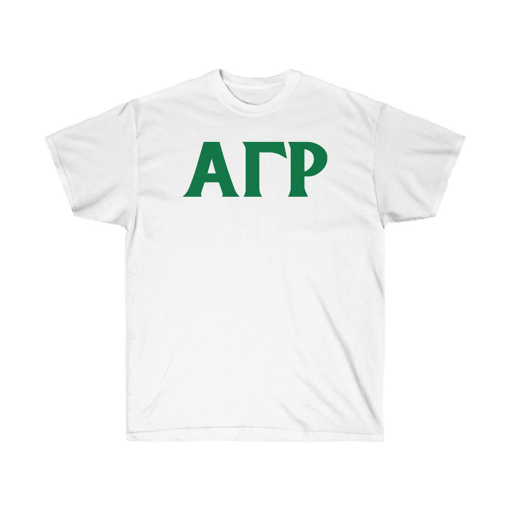 Alpha Gamma Rho Letter T Shirt Alpha Gamma Rho Letter T-Shirt