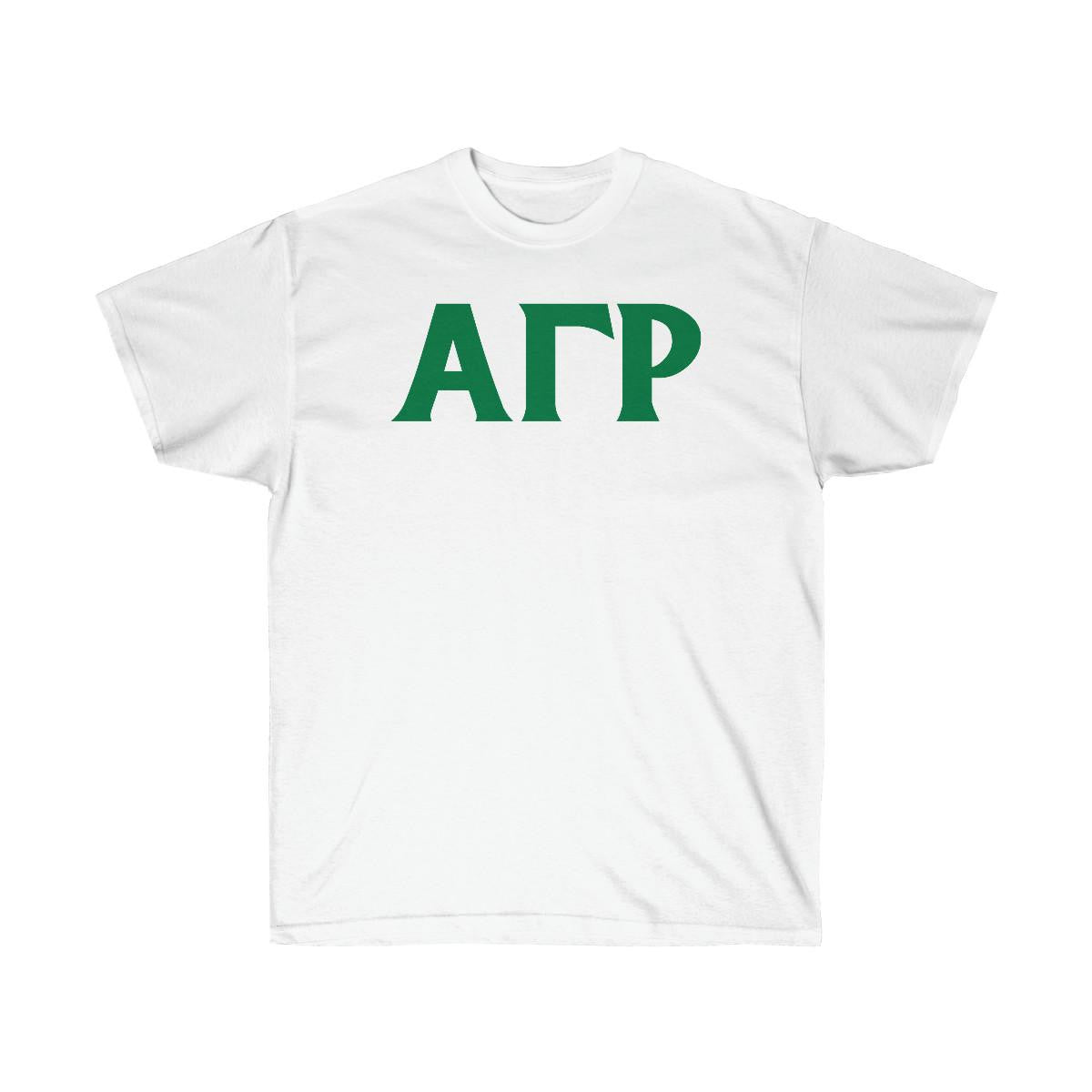 Alpha Gamma Rhp Letters Alpha Gamma Rho Letter T-Shirt — GreekU