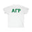 Alpha Gamma Rho Letter T Shirt Alpha Gamma Rho Letter T-Shirt