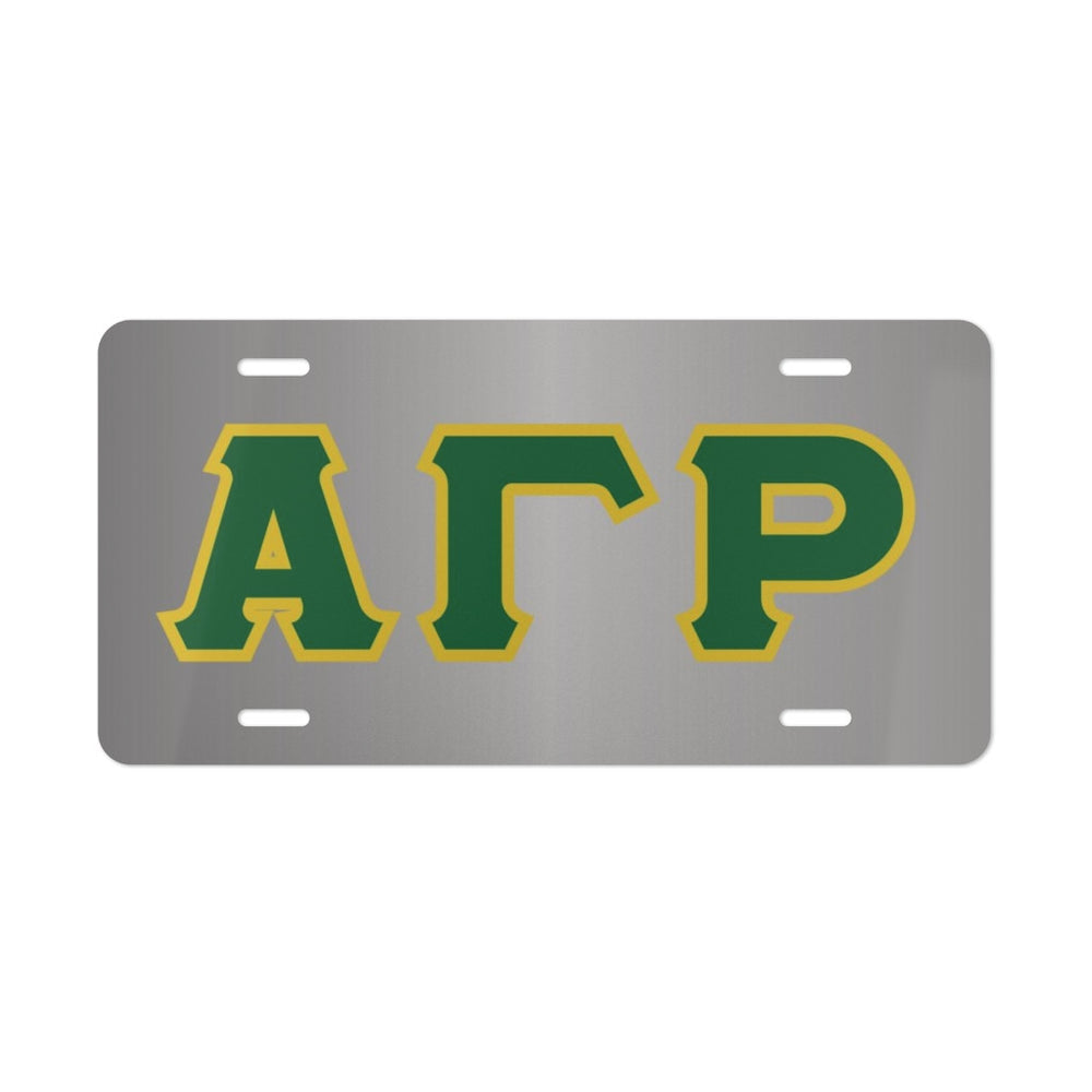 Alpha Gamma Rho Lettered License Covers ALPHA GAMMA RHO LETTERED LICENSE COVERS