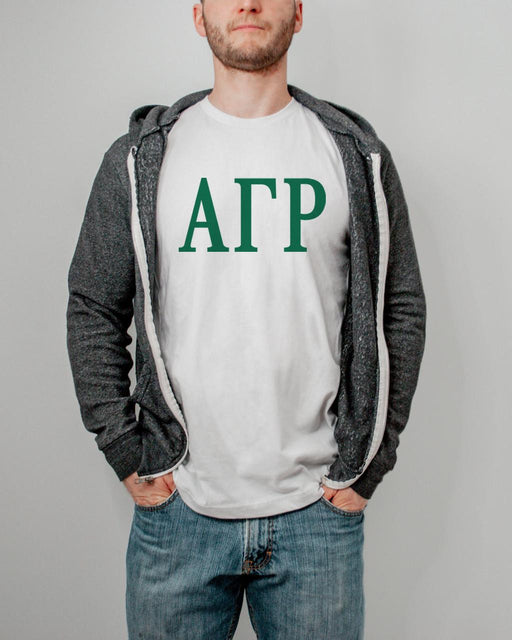 Alpha Gamma Rho ALPHA GAMMA RHO LETTERED TEE - $24.95