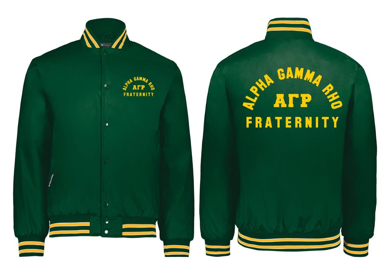 Alpha Gamma Rho Old School Coach's Jacket Alpha Gamma Rho Old School Coach's Jacket