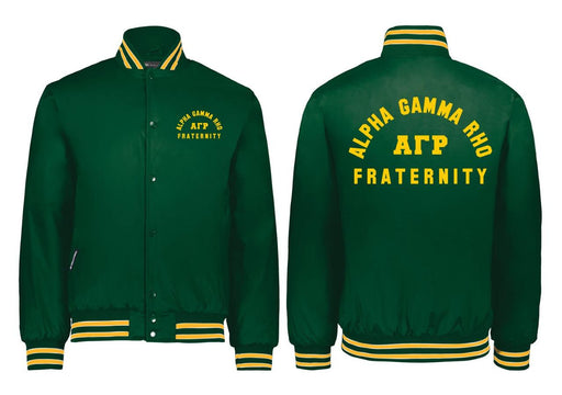 Alpha Gamma Rho Alpha Gamma Rho Old School Coach's Jacket