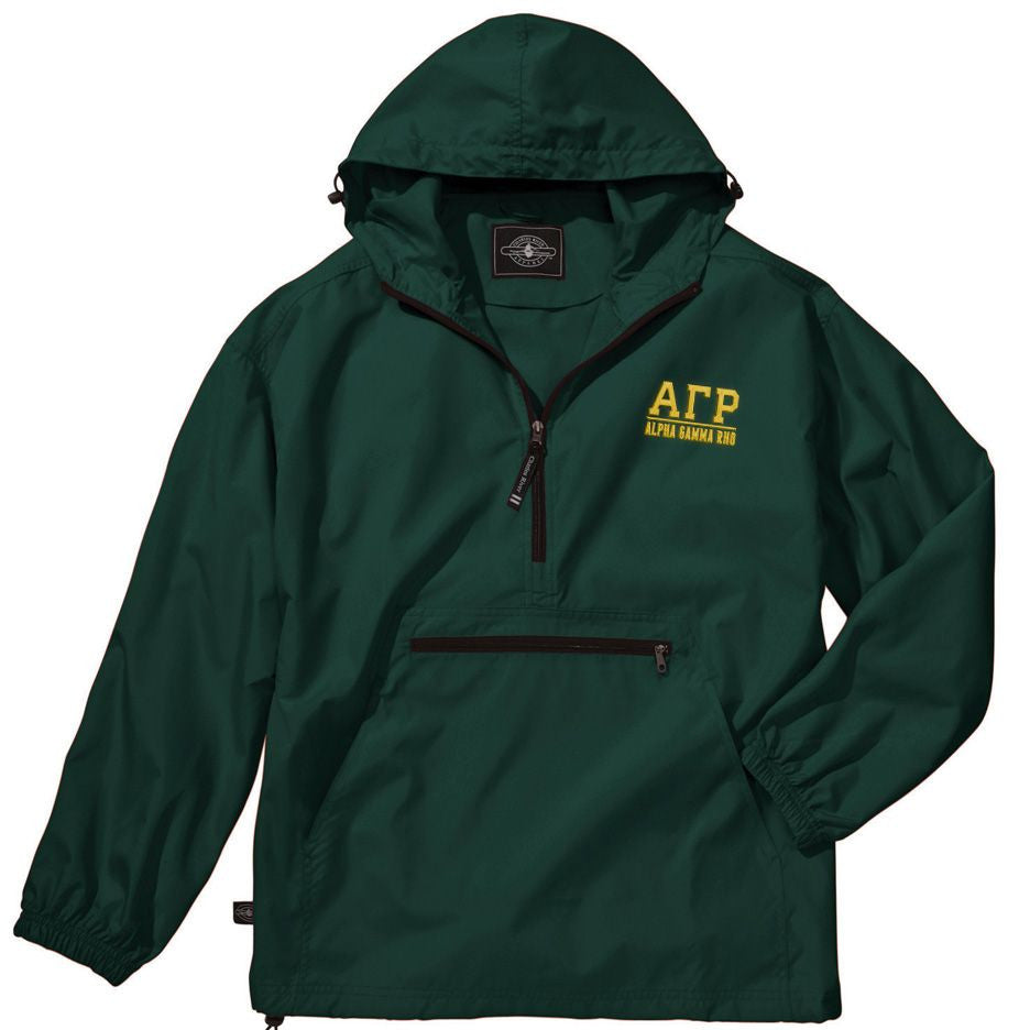 Alpha Gamma Rho Pack N Go Pullover Alpha Gamma Rho Pack-N-Go Pullover