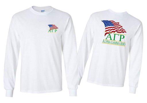 Alpha Gamma Rho Alpha Gamma Rho Patriot Long Sleeve T-Shirts