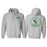Printify Alpha Gamma Rho World Famous Crest Shield Hooded Sweatshirt Alpha Gamma Rho World Famous Crest - Shield Hooded Sweatshirt
