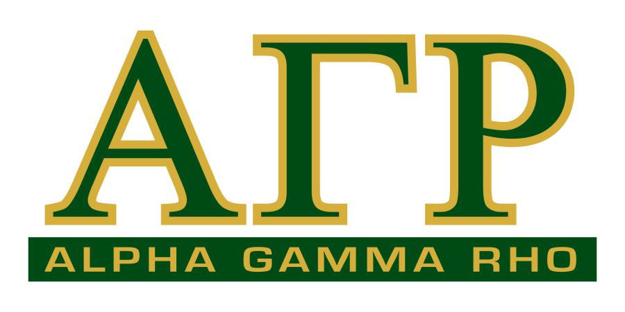 Alpha Gamma Rho Classic Sticker Alpha Gamma Rho Classic Sticker