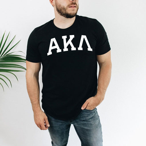 Alpha Kappa Lambda Alpha Kappa Lambda Arched Greek Letter T-Shirt