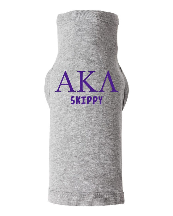 Alpha Kappa Lambda Doggie Tank Tee Alpha Kappa Lambda Doggie Tank - Tee
