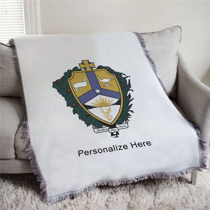 Alpha Kappa Lambda Full Color Crest Afghan Blanket Throw Alpha Kappa Lambda Full Color Crest Afghan Blanket Throw