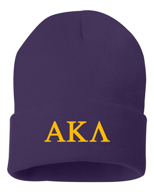 Alpha Kappa Lambda Alpha Kappa Lambda Greek Letter Knit Cap