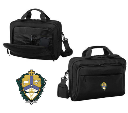 DISCOUNT-Alpha Kappa Lambda Crest - Shield Briefcase Attache