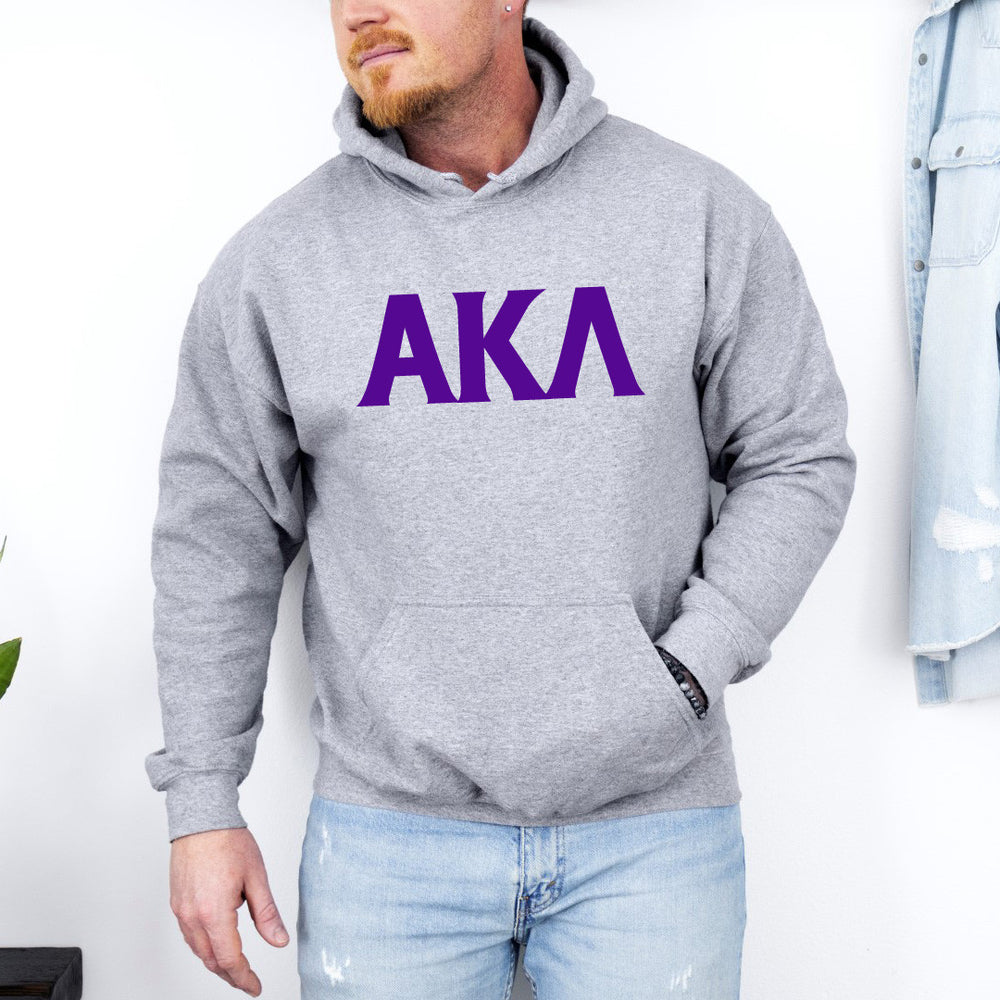 Alpha Kappa Lambda Letter Hoodie Alpha Kappa Lambda letter Hoodie