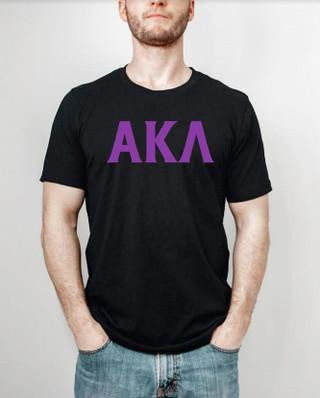 Alpha Kappa Lambda Letter T Shirt Alpha Kappa Lambda Letter T-Shirt