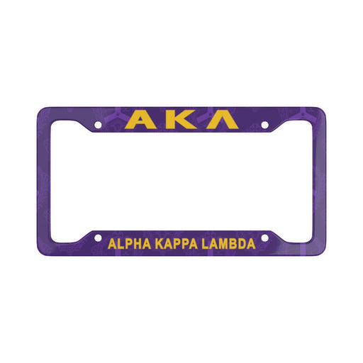 Caraccessories Alpha Kappa Lambda License Plate Frame - New