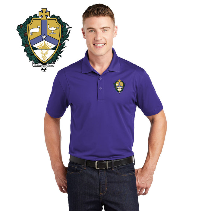 Discount Alpha Kappa Lambda Emblem Polo DISCOUNT-Alpha Kappa Lambda Emblem Polo