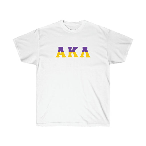 Alpha Kappa Lambda Alpha Kappa Lambda Two Toned Greek Lettered T-shirts