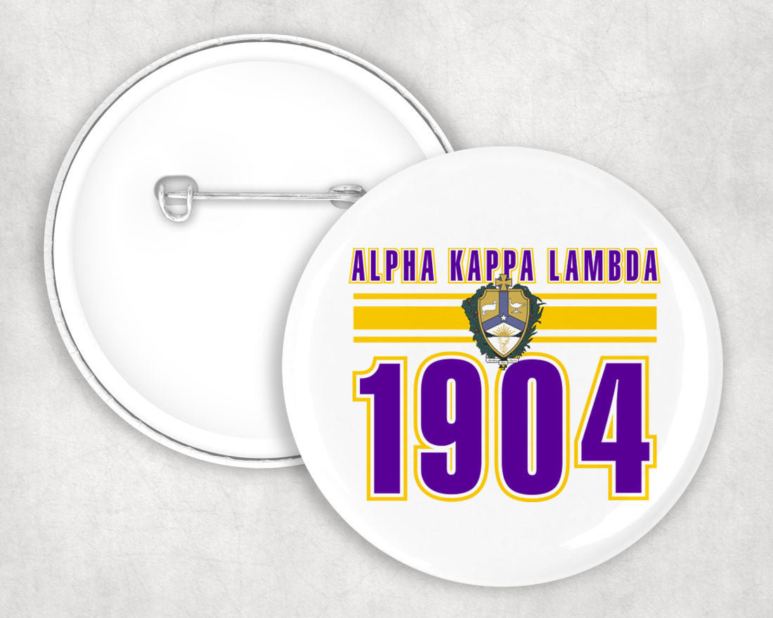 Alpha Kappa Lambda Est Year Button Alpha Kappa Lambda Est Year Button