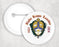 Alpha Kappa Lambda Classic Crest Button Alpha Kappa Lambda Classic Crest Button