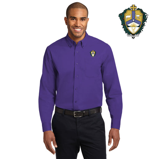 Alpha Kappa Lambda DISCOUNT-Alpha Kappa Lambda Long Sleeve Oxford